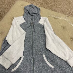 Style & Co  3X grey zip front jacket